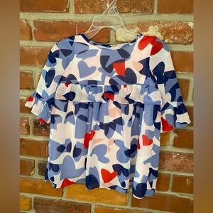 Multi Colored Kate Spade Babydoll Dress for Girls